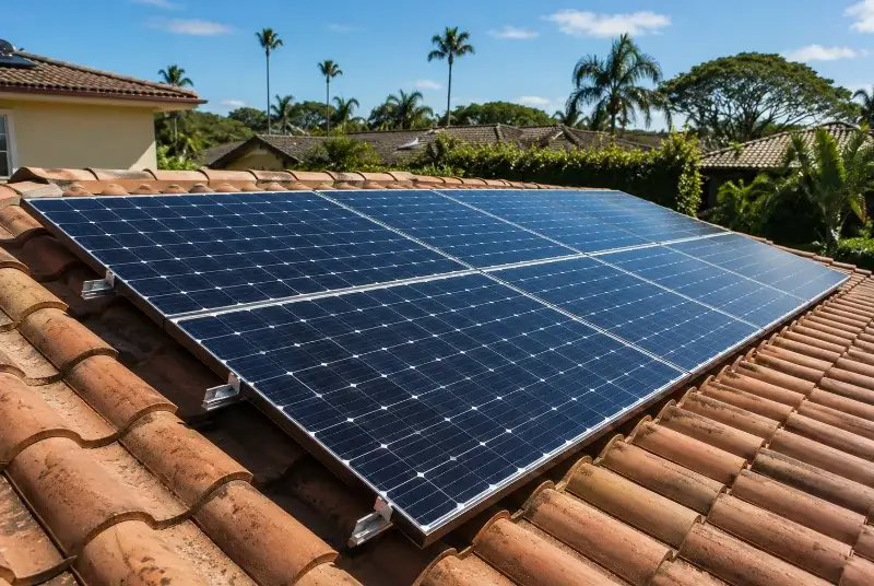 Installation de panneaux solaires à Coursac
